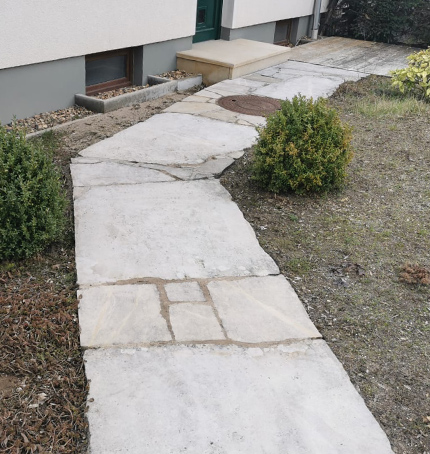 Fassadenreinigung 11 gehwegplatten reinigen und imprägnieren
